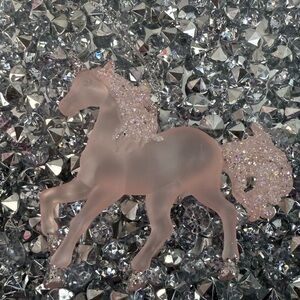 Ornament unicorn Pink Glitter Unicorn Holiday Ornament - Brand: